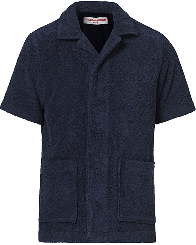  |  Griffith Relaxed Terry Lounge Shirt Navy