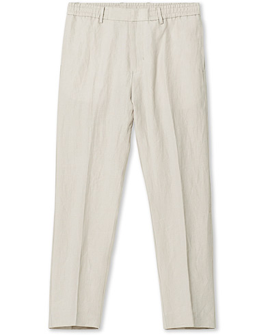 Hørbukser |  Traven Linen Trousers Dove Grey