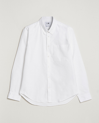 Herre | Tøj | NN07 | Arne Button Down Oxford Shirt White