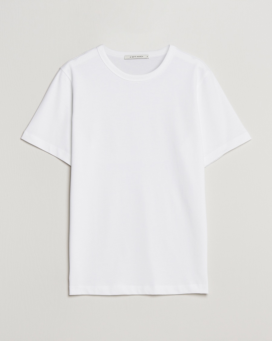 A Day's March Heavyweight T-Shirt White – Hvid