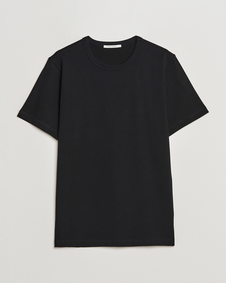 A Day's March Heavyweight T-Shirt Black – Sort