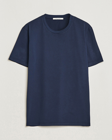 Herre | Økologisk | A Day's March | Classic Fit Tee Navy