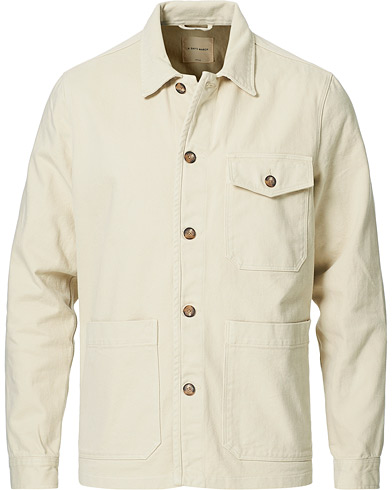 Herre | An overshirt occasion | A Day's March | Sturdy Twill Patch Pocket Overshirt Desert