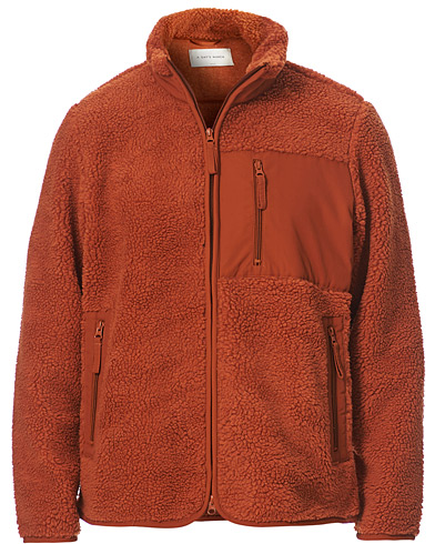Fleecetrøjer |  Granån Recycled Fleece Jacket Faded Orange