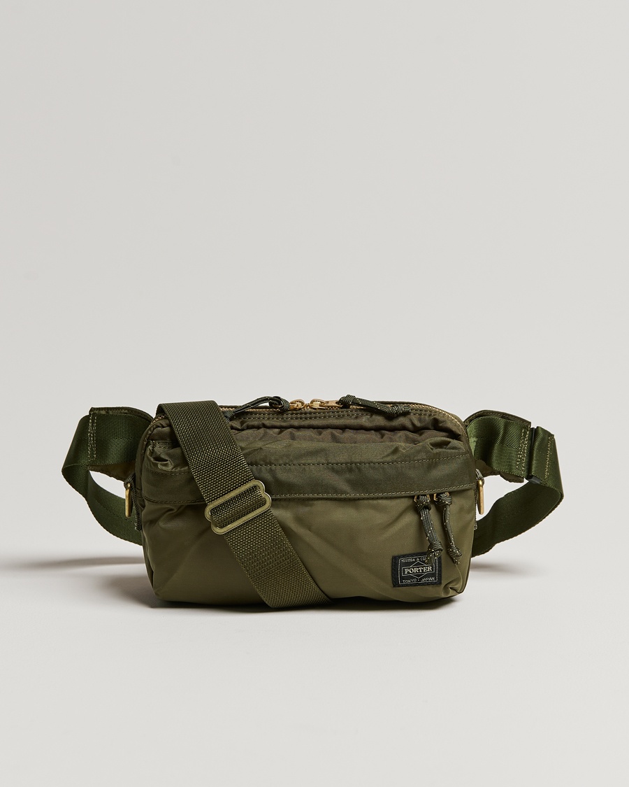 Porter-Yoshida & Co. Force Waist Bag Olive Drab – Grøn