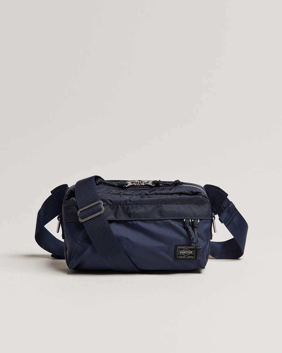 Porter-Yoshida & Co. Force Waist Bag Navy Blue – Blå