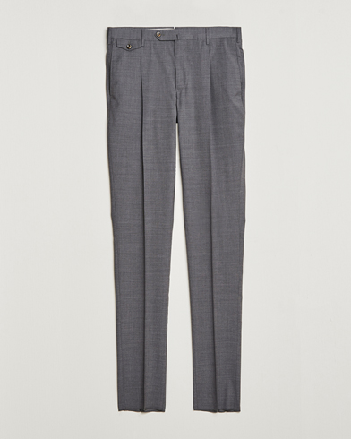 Herre | Pæne bukser | PT01 | Gentleman Fit Wool Trousers Medium Grey