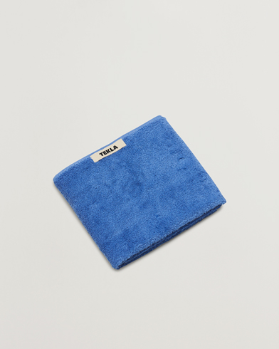 Herre | Håndklæder | Tekla | Organic Terry Hand Towel Clear Blue