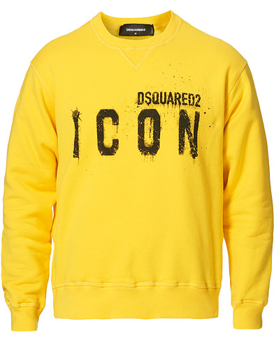 Sweatshirts |  Icon Logo Sweatshirt Yellow