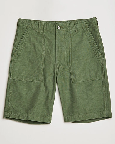 Shorts |  Original Sateen Fatigue Shorts Army Green