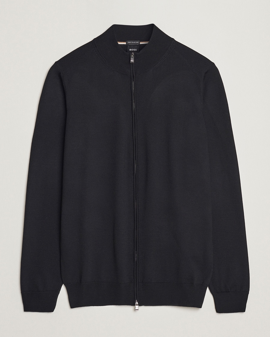 Balonso Full-Zip Sweater Black