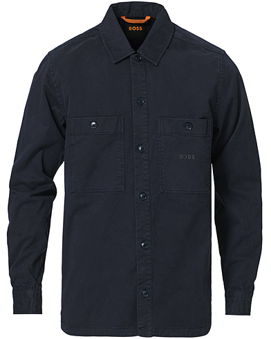 Overshirts |  Locky Pocket Overshirt Dark Blue