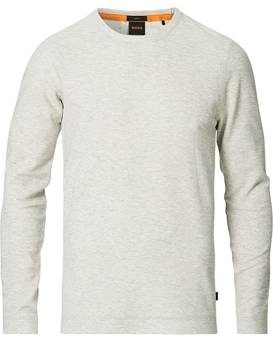 Herre | Strikkede trøjer | BOSS Casual | Tempest Sweater Natural