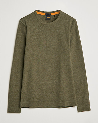 Herre | Strikkede trøjer | BOSS Casual | Tempest Sweater Dark Green