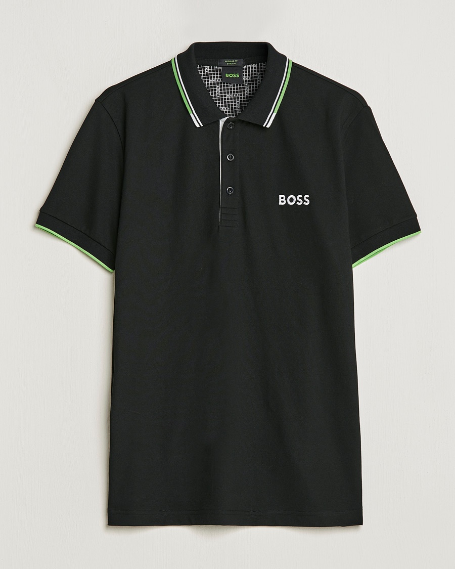 Herre | | BOSS Athleisure | Paddy Pro Piké Black