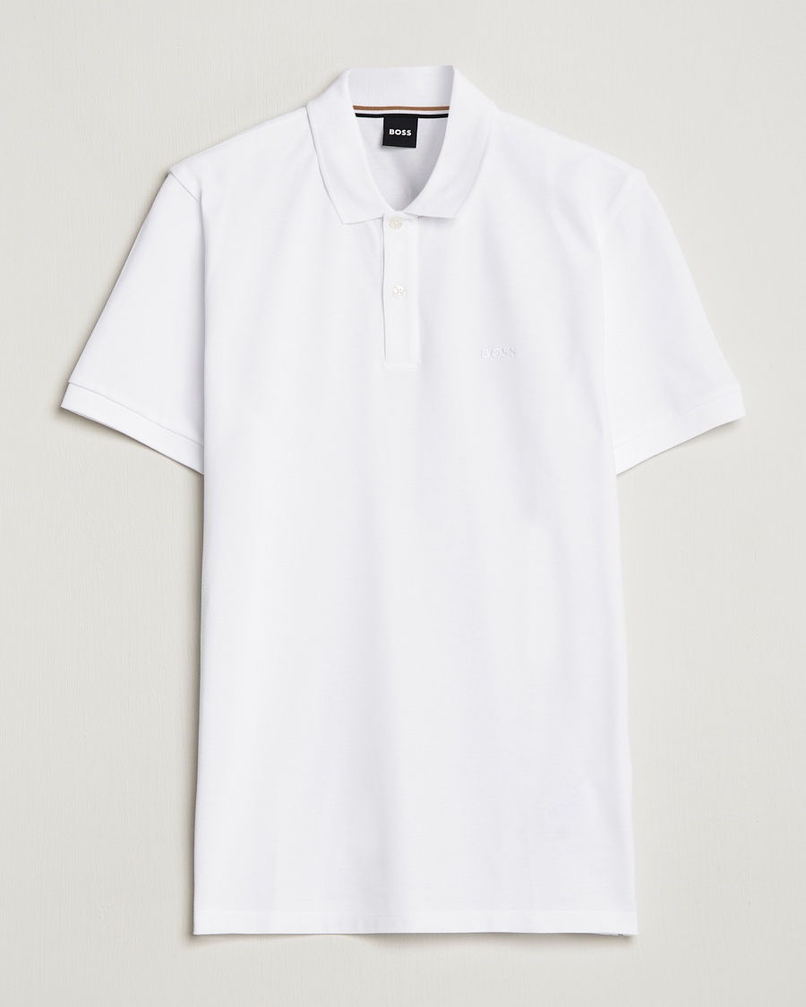 Herre | BOSS | BOSS BLACK | Pallas Polo White