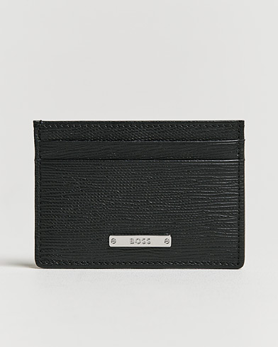 Herre |  | BOSS | Gallery Leather Credit Card Holder Black