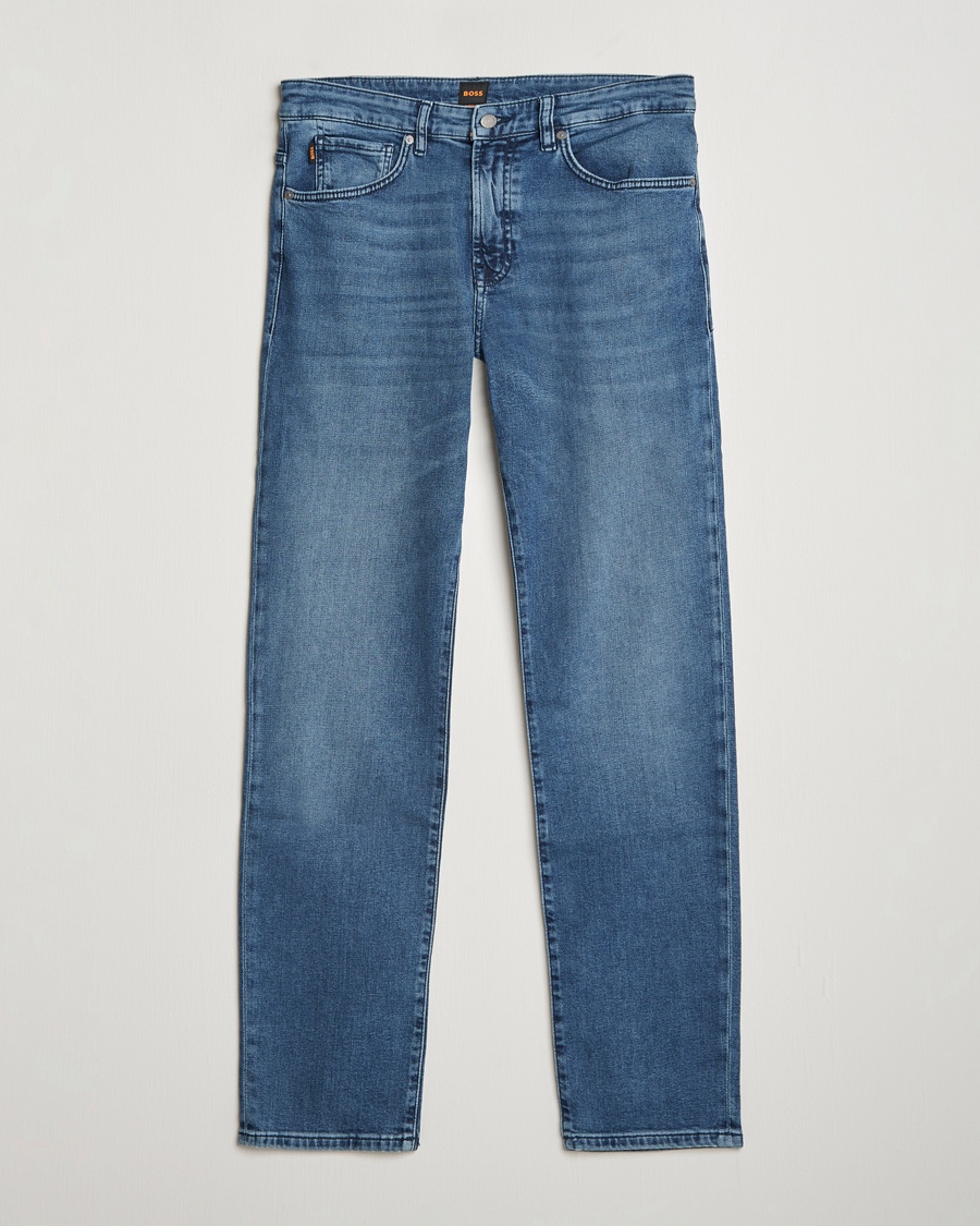 BOSS ORANGE Re.Maine Jeans Medium Blue – Blå