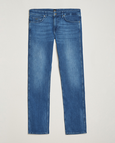 Herre | BOSS | BOSS BLACK | Delaware Slim Fit Stretch Jeans Medium Blue