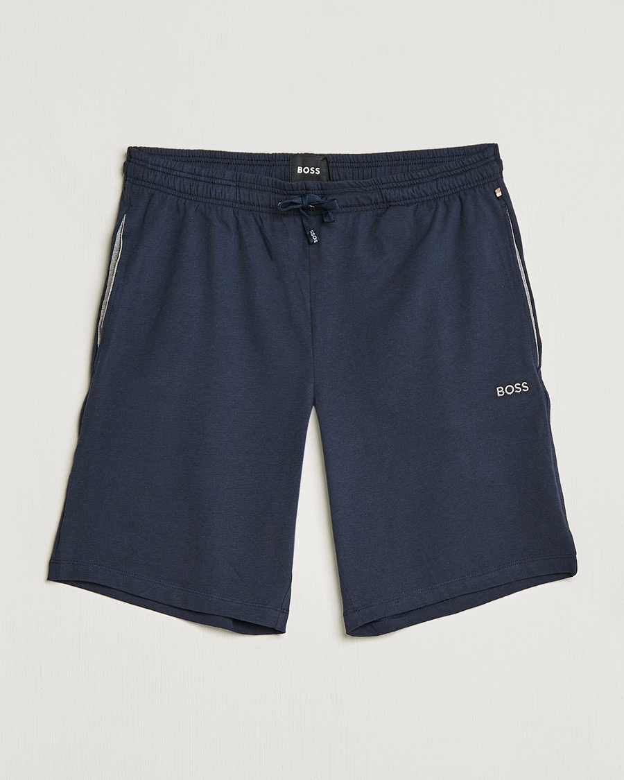 BOSS BLACK Mix & Match Sweatshorts Dark Blue – Blå