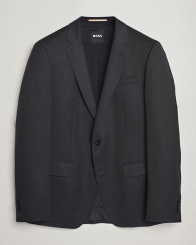 Herre | Blazere & jakker | BOSS | Huge Slim Fit Wool Blazer Black
