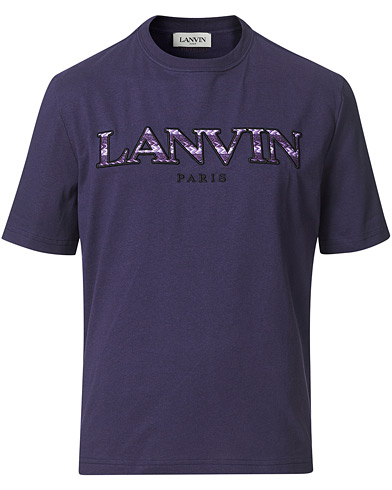 Kortærmede t-shirts |  Curb Logo T-Shirt Aged Purple