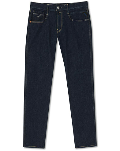 Genanvendt |  Anbass Hyperflex Re-Used Jeans Indigo Blue