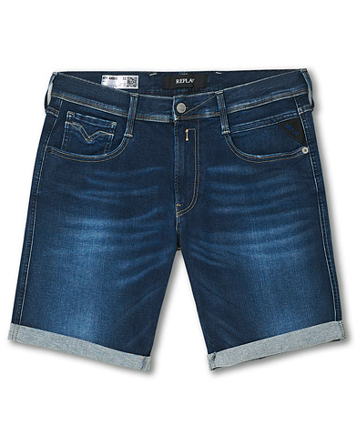 Shorts |  Anbass Hyperflex Denim Shorts Dark Blue