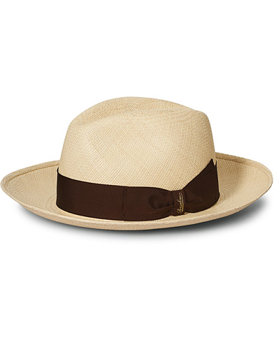 Hat |  Panama Quito With Large Brim Brown