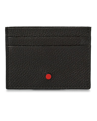 Tegnebog |  Deerskin Leather Cardholder Black