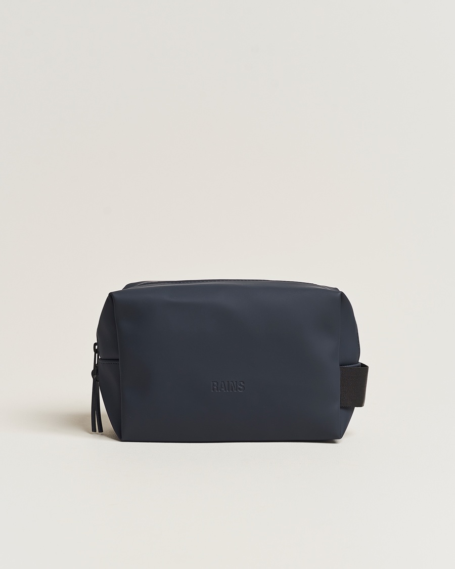 RAINS Washbag Small Navy – Blå