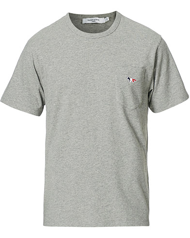 Kortærmede t-shirts |  Tricolor Fox Tee Grey Melange
