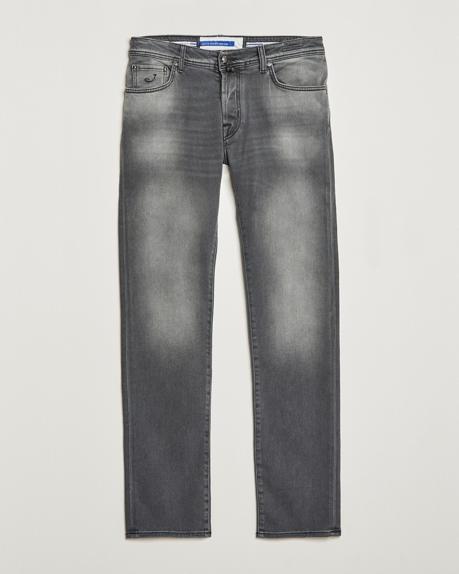 Herre | | Jacob Cohën | Nick 622 Slim Fit Stretch Jeans Black Medium Wash