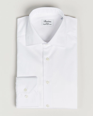 Herre | Afdelinger  | Stenströms | Slimline Cut Away Shirt White