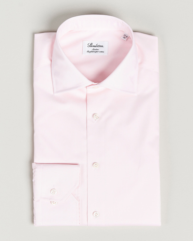 Herre | Businessskjorter | Stenströms | Slimline Cut Away Shirt Pink