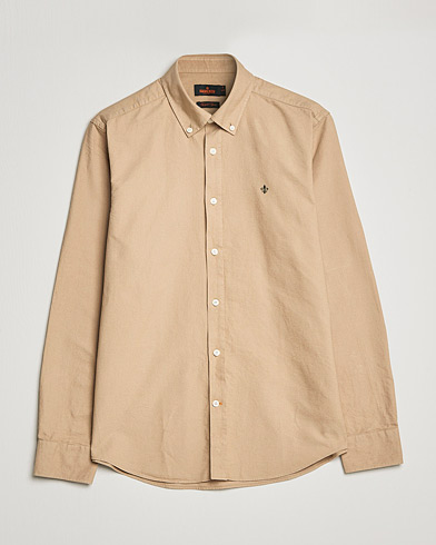 Herre | Skjorter | Morris | Douglas Oxford Shirt Khaki