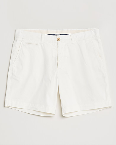 Herre | Udsalg tøj | Morris | Light Twill Chino Shorts Off White