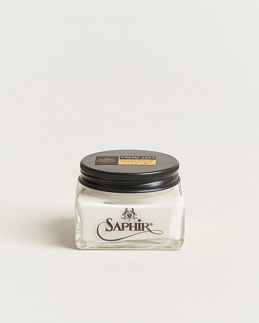 Saphir Medaille d'Or Creme Pommadier 1925 75 ml White – Hvid
