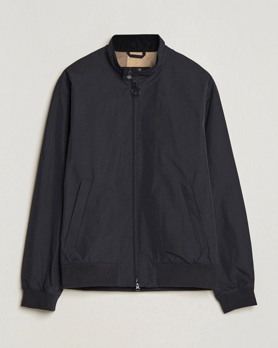 Barbour Lifestyle Royston Casual Harrington Jacket Black – Sort