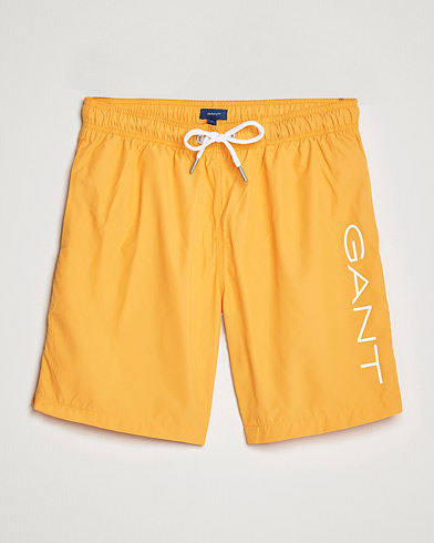 Herre | Badebukser | GANT | Lightweight Logo Swimshorts Dalia Orange