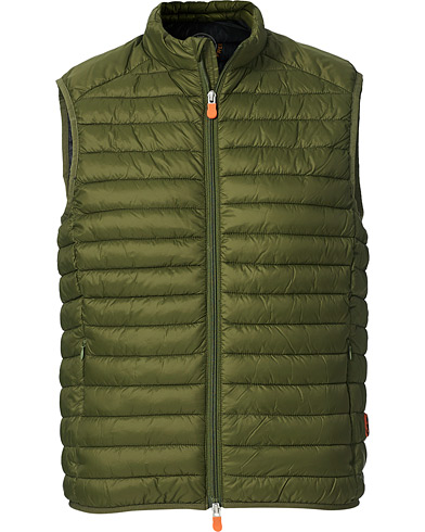 Herre |  | Save The Duck | Adam Lightweight Padded Vest Dusty Olive
