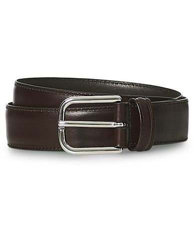 Herre | Glat Bælte | Anderson's | Leather Suit Belt Brown