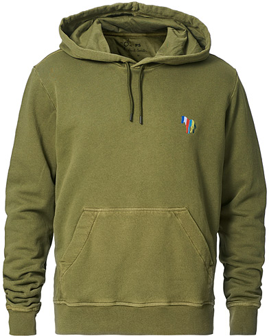 Herre |  | PS Paul Smith | Embroidered Zebra Hoodie Green
