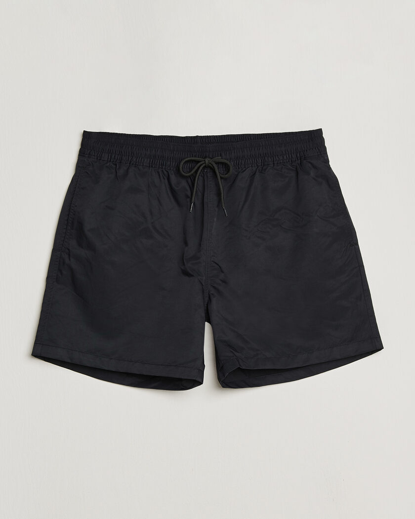 Colorful Standard Classic Organic Swim Shorts Deep Black – Sort