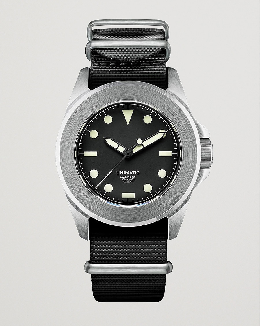UNIMATIC Modello Quattro Military Watch – Sort