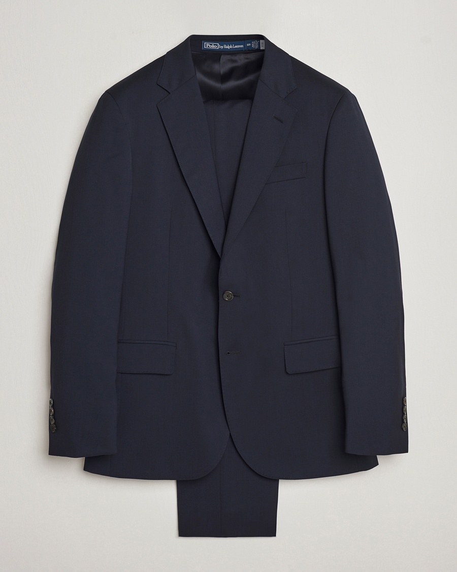 Polo Ralph Lauren Classic Wool Twill Suit Classic Navy – Blå