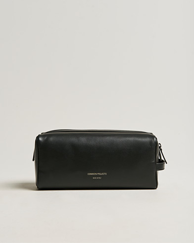 Herre | Toilettasker | Common Projects | Nappa Leather Toiletry Bag Black