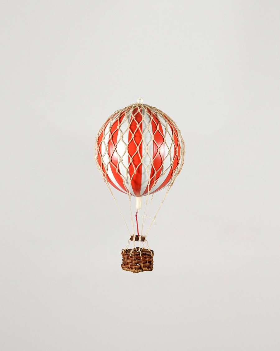 Authentic Models Floating In The Skies Balloon Red/White – Rød