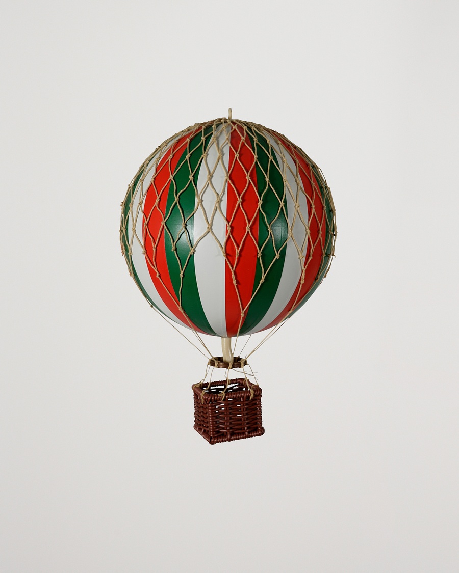 Authentic Models Travels Light Balloon Green/Red/White – Grøn