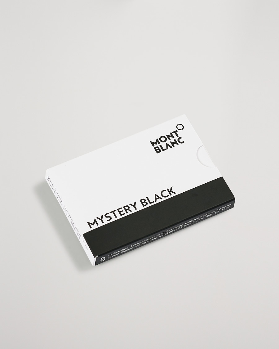 Montblanc Ink Cartridges Mystery Black – Sort